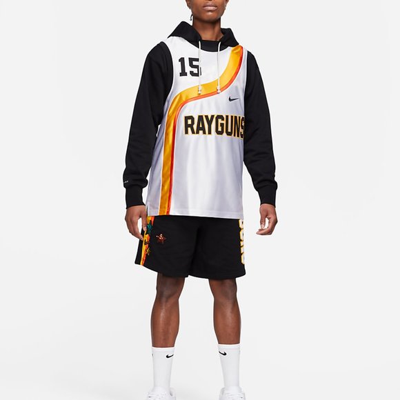 Nike Rosewell Rayguns Vince Carter Jersey White sb - Picture 5 of 6